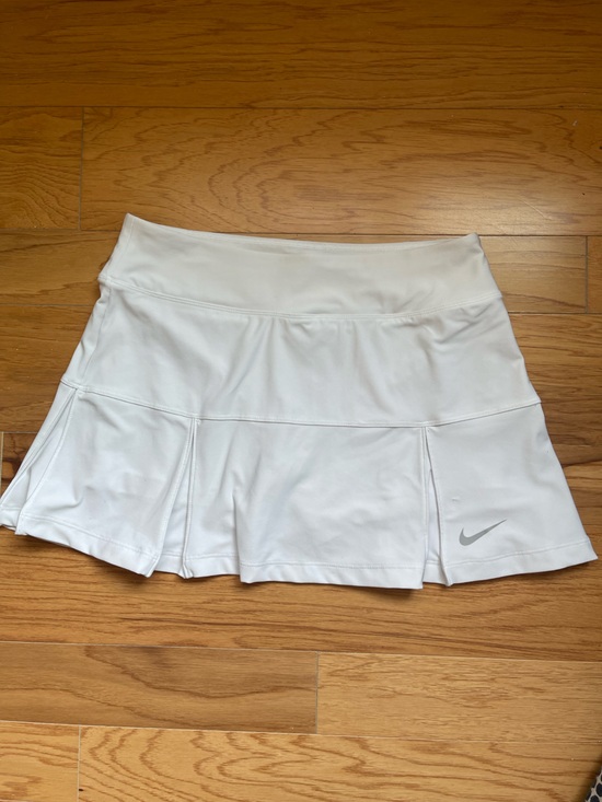 Nike Pants - Nike Dri-FIT Tennis Skort Small White Pleated Built-In Shorts